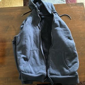 Heavy zip up jacket